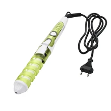 25 Вт 220 В профессиональные бигуди для волос EU US Blue Magic спиральные щипцы для завивки палочка Электрический стайлер для волос Pro инструмент для укладки завивки