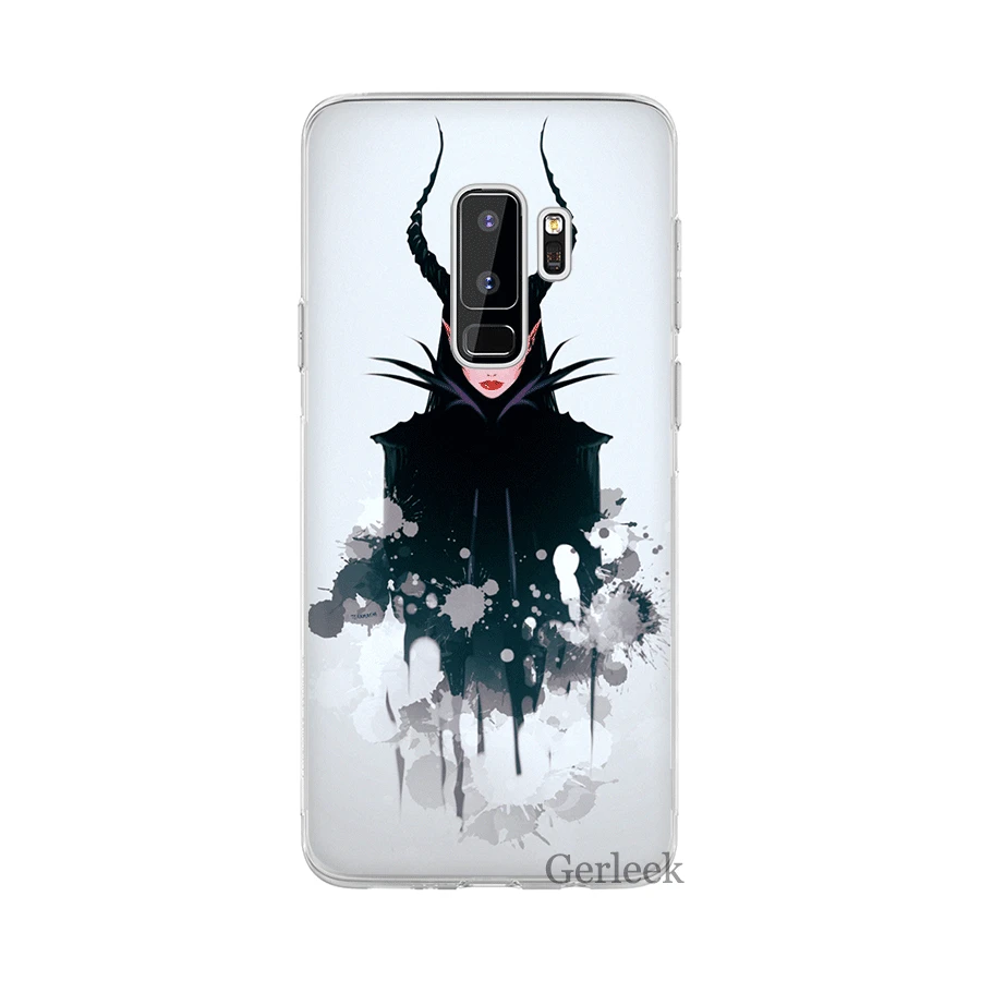 Чехол для телефона для samsung Galaxy M10 M20 M30 M40 S6 S7 край S8 S9 S10 S10e Plus Note 8 9 S3 S4 S5 твердый переплет верхняя юбка малефисенты для пленки - Цвет: H11