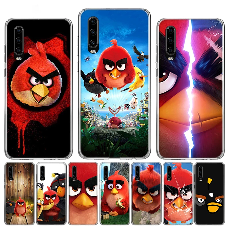 Животных игры Angry Birds силиконовый чехол для телефона huawei Honor 20 Pro 10 9 lite 8X 8A 20i 8C 8S V20 Y5