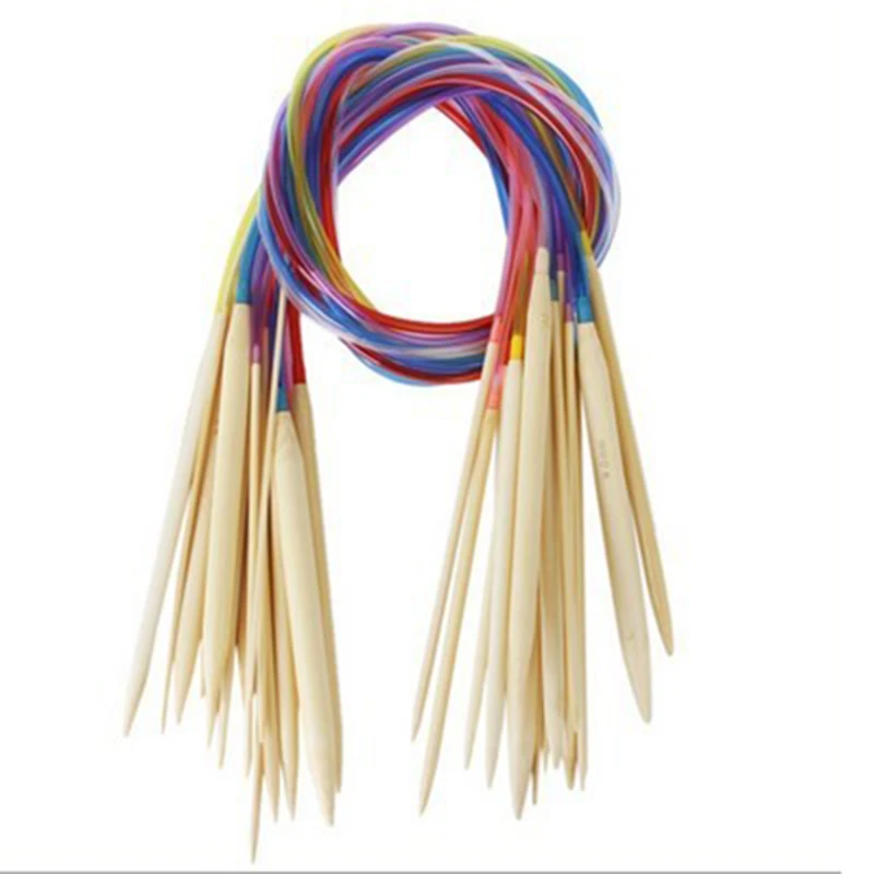 Многоразмерная цветная трубка круглая карбонизированная бамбуковая