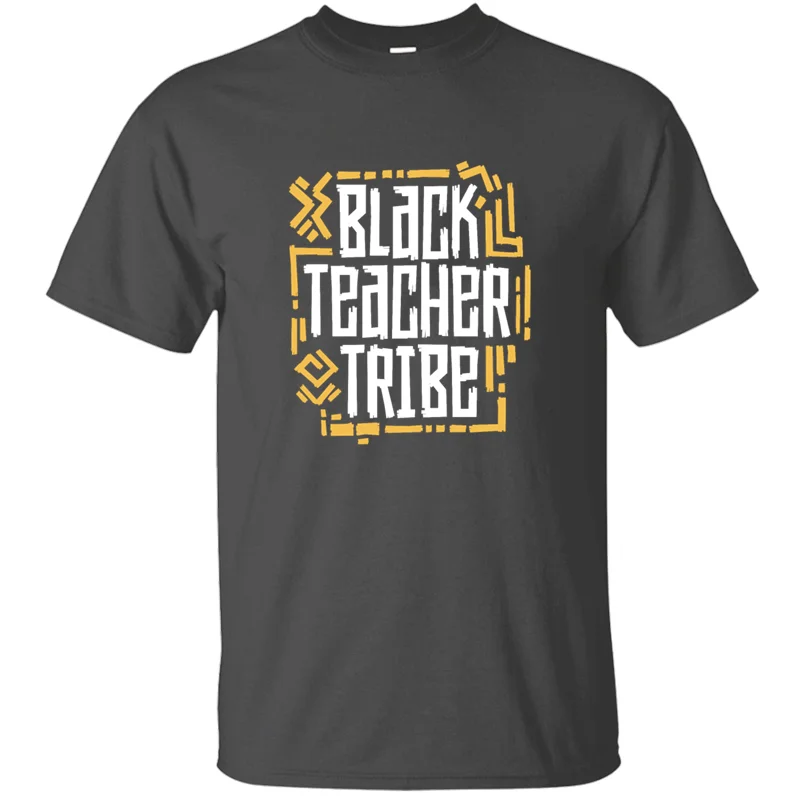 Дизайнерская черная футболка с надписью «Teacher Pride», африканская футболка с месяцем истории, армейский зеленый цвет, Потрясающие мужские футболки с коротким рукавом