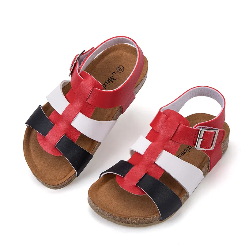 ULKNN Cosy Girl Summer Sandals For Boys students school sandals CHILDREN'S Sandals  kid's Shoes Color Children