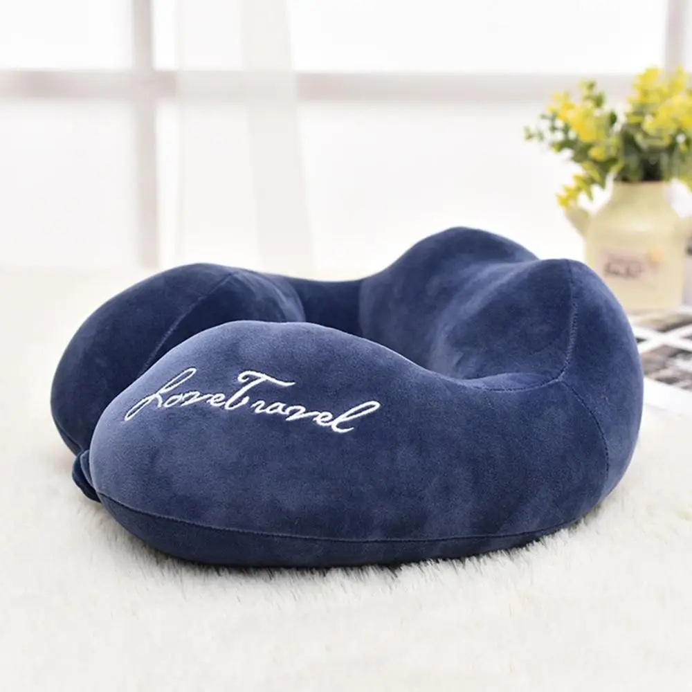 

Inflatable Travel Pillow U Shaped Inflatable Neck Cervical Head Pillow Soft Compact Lightweight Travel Air Pillows dropshipping