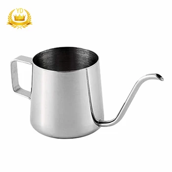 

250ml Stainless Steel Coffee Pot Teapot Drip Long Gooseneck Spout Kettle Kitchen Coffee Bottle