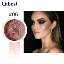 Бренд qibest макияж порошок 4 цвета свободный Порошковая Косметика Водонепроницаемый свободный порошок рассыпчатая пудра для кожи Maquillage