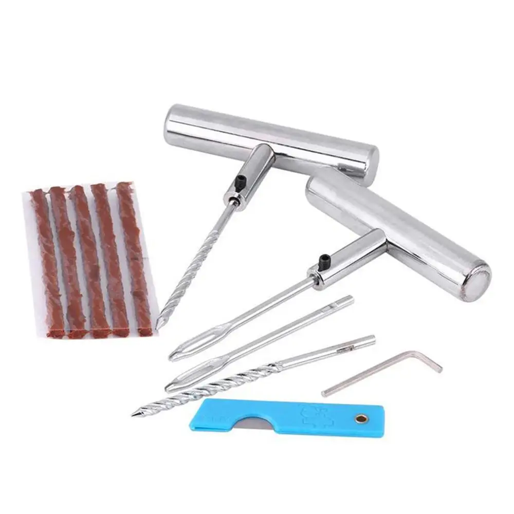 Цельнометаллические шины с рукояткой Шпилька для фоторезиновые мотоциклетные