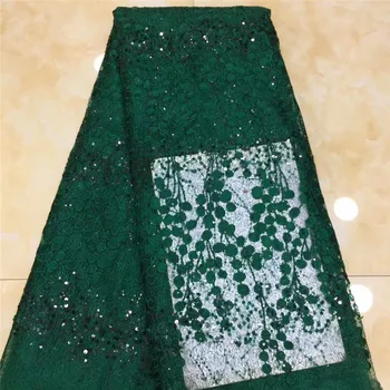 

NEW African Lace Fabric, French Sequins Net Lace Mint Green Sequins Fabrics High Quality African Tulle Sequins Lace Wedding