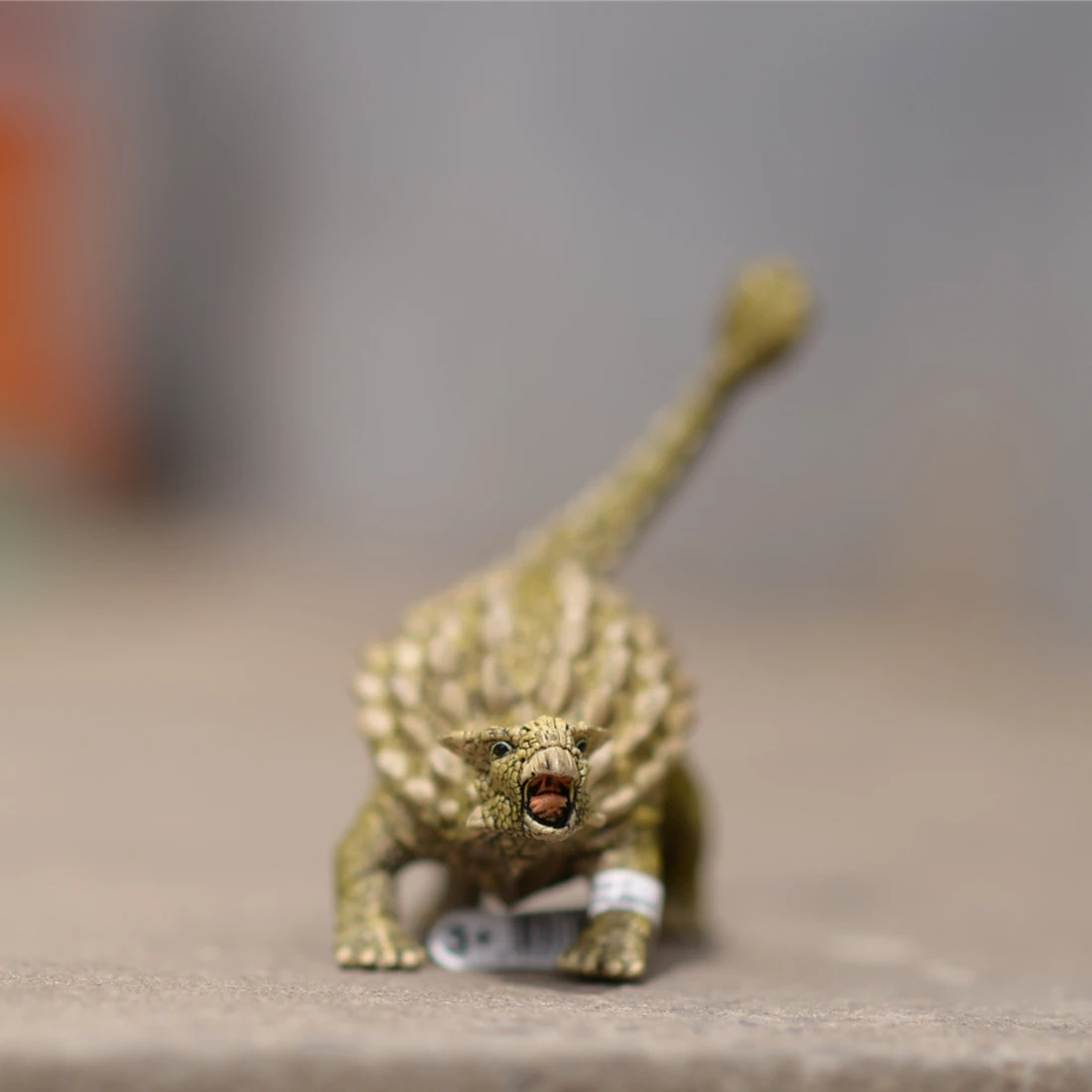 

pvc figure model toy Ankylosaurus simulated dinosaur paleontological animal model toy