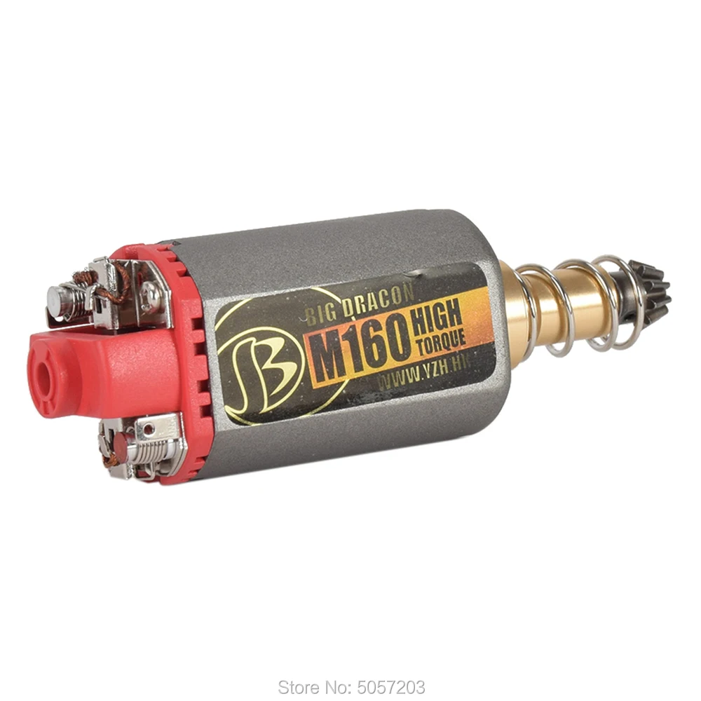 

Big Dragon M120 M140 M160 High Speed High Torque Motor High Performance Airsoft Ultra Custom AEG Gearbox Motor For M4 M16 MP5