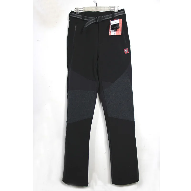 Korean-Style Winter Outdoor Soft Pants Climbing Pants Outdoor Riding Pants Wind-Resistant Warm Spandex
