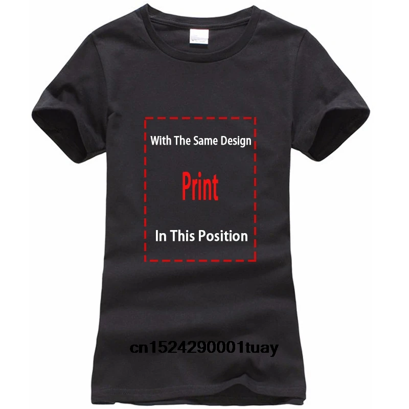 Модная хлопковая Мужская футболка с принтом, отличная футболка с Дональдом Трампом на Рождество, мужские Забавные футболки - Цвет: Women-Black