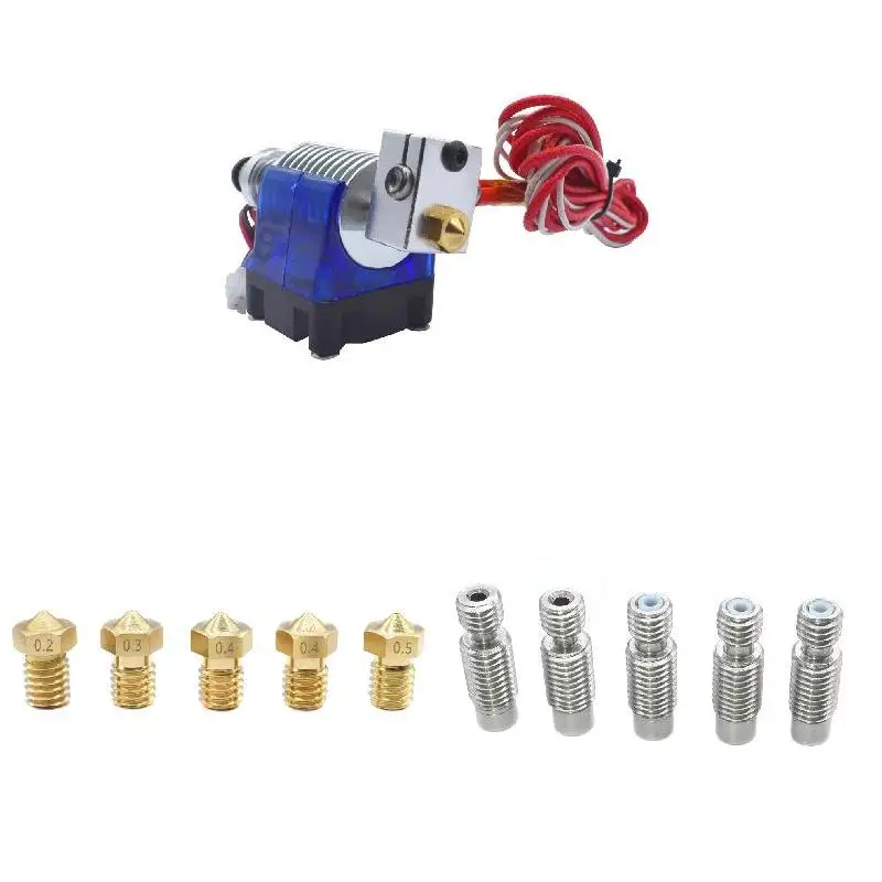buy Extrusion Head J head Hotend Metal 3D Printer Accessories Parts Nozzle Kit OUJ99