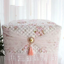 Пылезащитный чехол для стиральной машины, кружевной чехол для дома, декоративный чехол для защиты от солнца, моющийся товар для дома