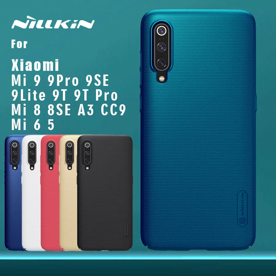 Чехол Nillkin для Xiaomi mi 9 Pro 9T Pro mi 8 SE A3 CC9 с матовым покрытием, жесткая задняя крышка для Xiaomi mi 9 SE Lite 9T Pro mi 8 mi 5 mi 6