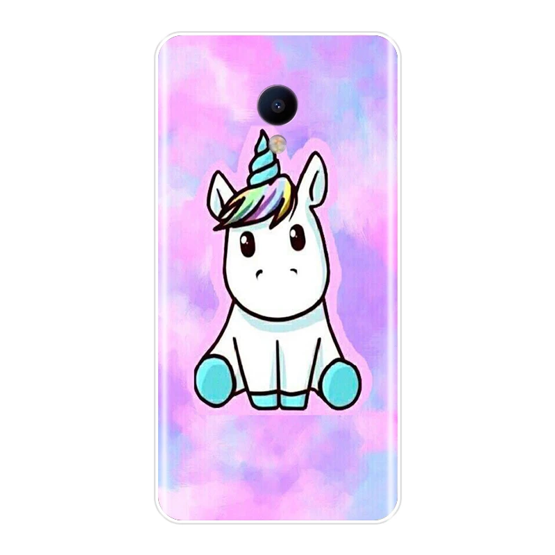 meizu back cover Phone Case For Meizu M2 M3 M5 M6 Note Silicone Soft TPU Back Cover Cute Rainbow Unicorn Meizu M6 M6S M6T M5 M5C M5S M3 M3S M2 cases for meizu belt Cases For Meizu