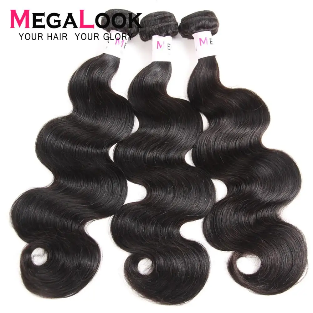 

Body Wave Bundles Peruvian Hair Bundles 30 Inch Bundles 28 40 3 4 Bundle Deals Remy Hair Human Bundles Megalook Hair