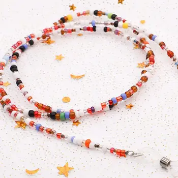 

Glasses Accessories Lanyard Anti-slip Reading Eyeglasses DIY Handmade Colored Beads Chains