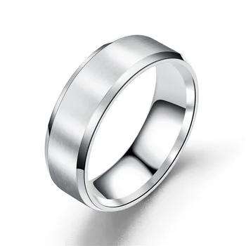 

steel ring opening student ring men and Retro steel ring opening student ring simple personality titanium