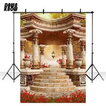 

DAWNKNOW Flower Vinyl Photography Background For Newborn Step Photo Shoot Backdrop For Personal Photo Studio lv354