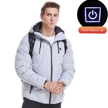 Зимний Открытый жилет с подогревом+ Размер Мужская и Женская куртка с электрическим подогревом пальто с подогревом USB жилет тактический жилет для рыбалки