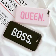 Милый queen Boss мягкий чехол для samsung Galaxy S10 S9 S8 плюс S10E S7 край A6 A8 A7 Note 8 9 10 Pro A10 A20 A30 A50 A70 крышка