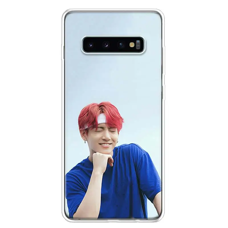 Jungkook Kpop крышка чехол для телефона для samsung Galaxy S10+ Note 10 9 8 S9 S8 J4 J6 J8 плюс S7 S6 корпус под плетенную сумку