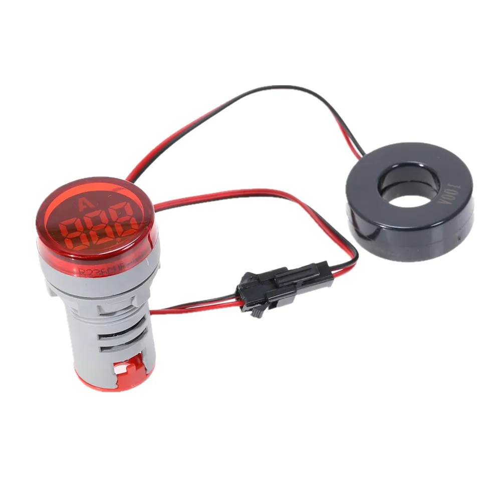 Electronic Parts and Supplies ST16VD 22mm Hole Size 6-100 VDC Digital Voltmeter Round Voltage Detector Tester Mini LED Voltage Indicator Signal Light Monitor Highly Practical and Electron Electronic Parts and Supplies ST16VD 22mm Hole Size 6-100 VDC Digital Voltmeter Round Voltage Detector Tester Mini LED Voltage Indicator Signal Light Monitor Highly Practical and Electron