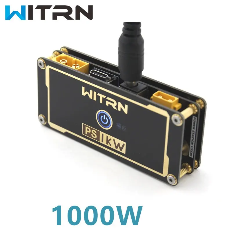 Witrn -Ps1Kw 1000W Stazione Di Ricarica Pd Dc Converter Charger Powerstation Adulter