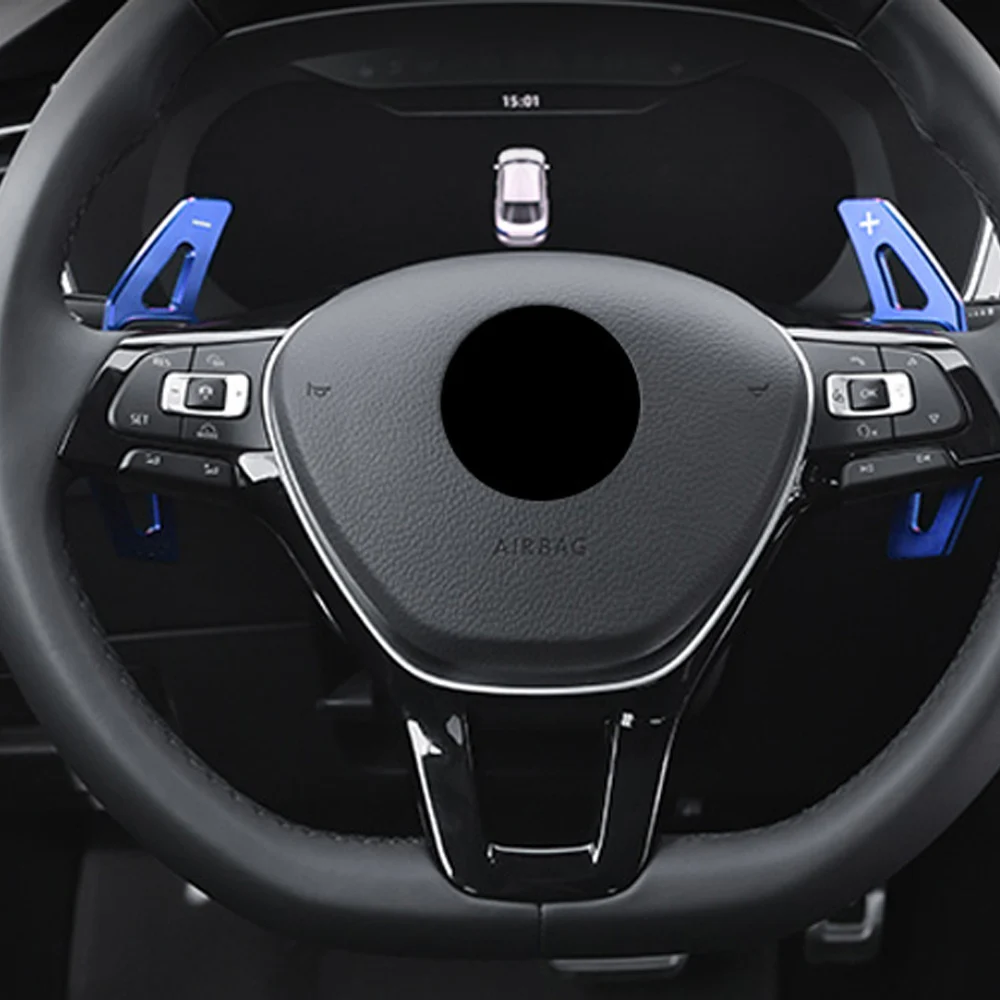 Steering Wheel Paddle Shifter Extension For VW Golf MK8 Tiguan Touareg  T-Cross