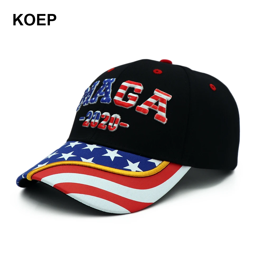 Дональд Трамп,, кепка, флаг США, MAGA, бейсболка, s, Make America Great agne, Snapback, шапка-президент, 3D вышивка, черная