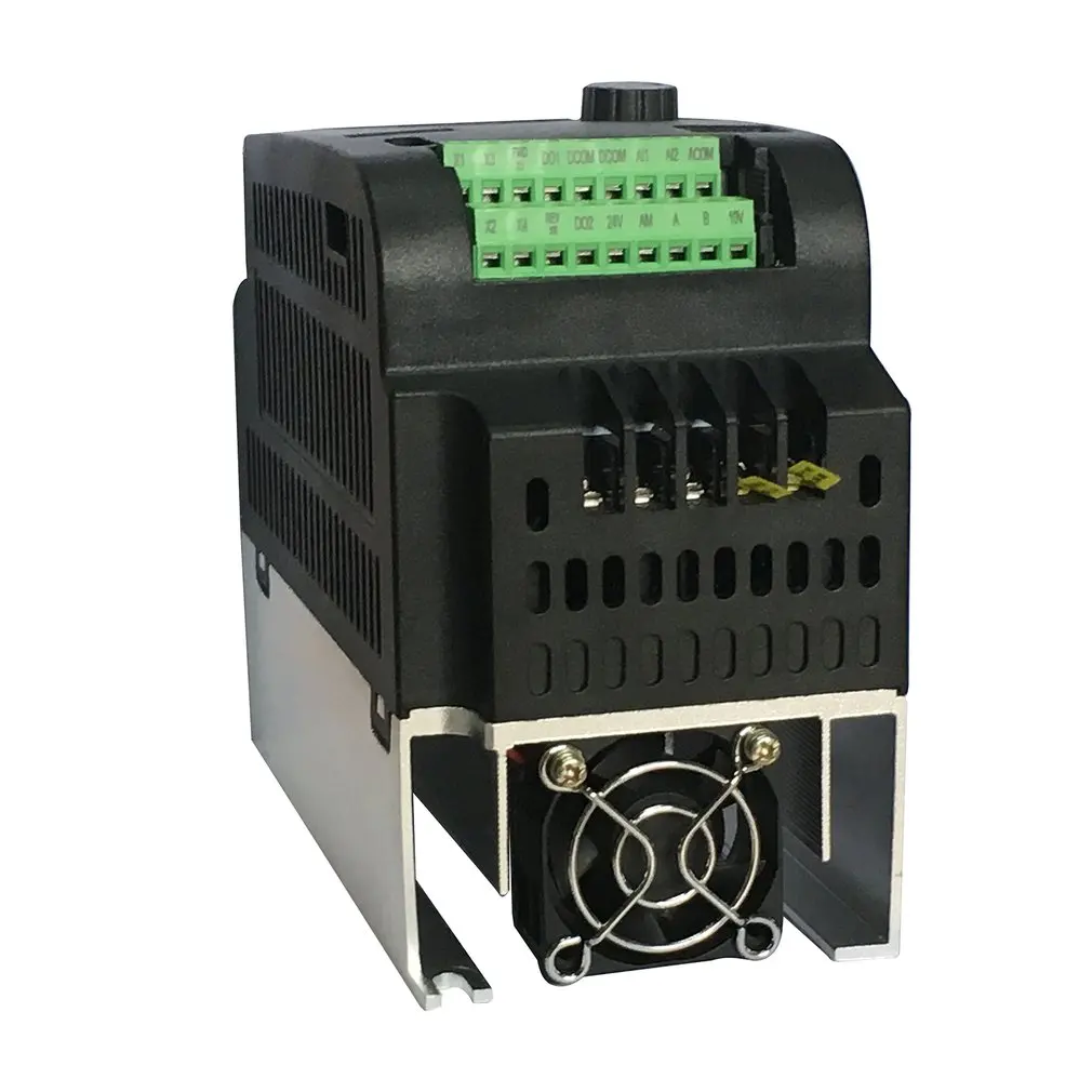 

9100-1T-00040-G 0.4KW 220V 2.5A VFD Inverter Portable Frequency Converter Single-phase Electrical Equipments