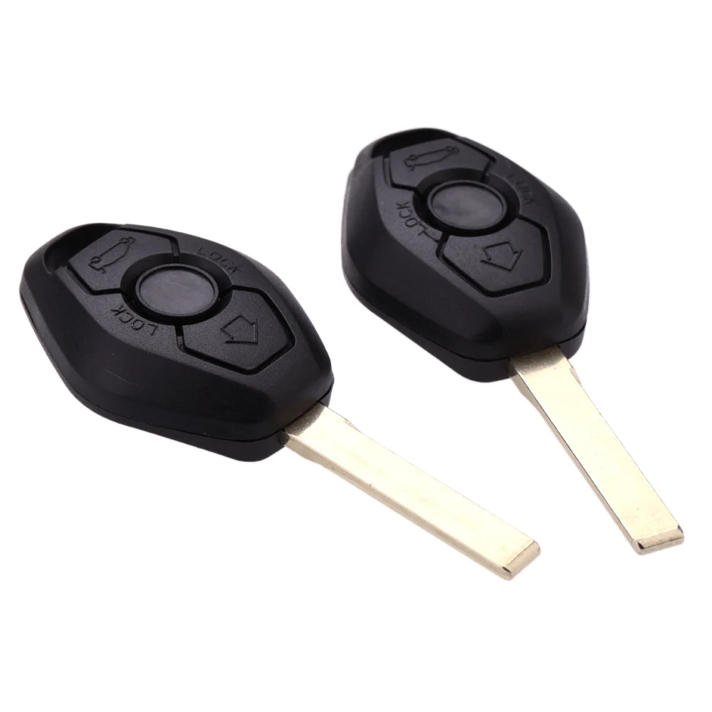 Remote Blank Uncut Key Shell Case for BMW 1 3 5 6 7 X3 X5 E53 E46 E39 E60