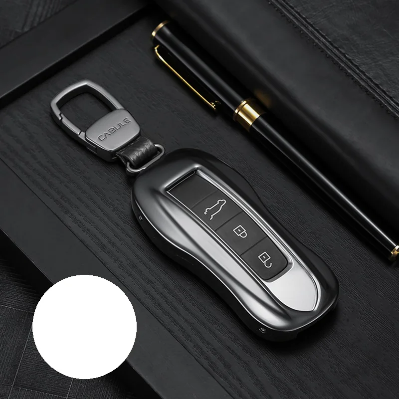High Quality Aluminium Alloy Remote Smart Key Cover Fob Case key Shell For Porsche Panamera- Cayenne