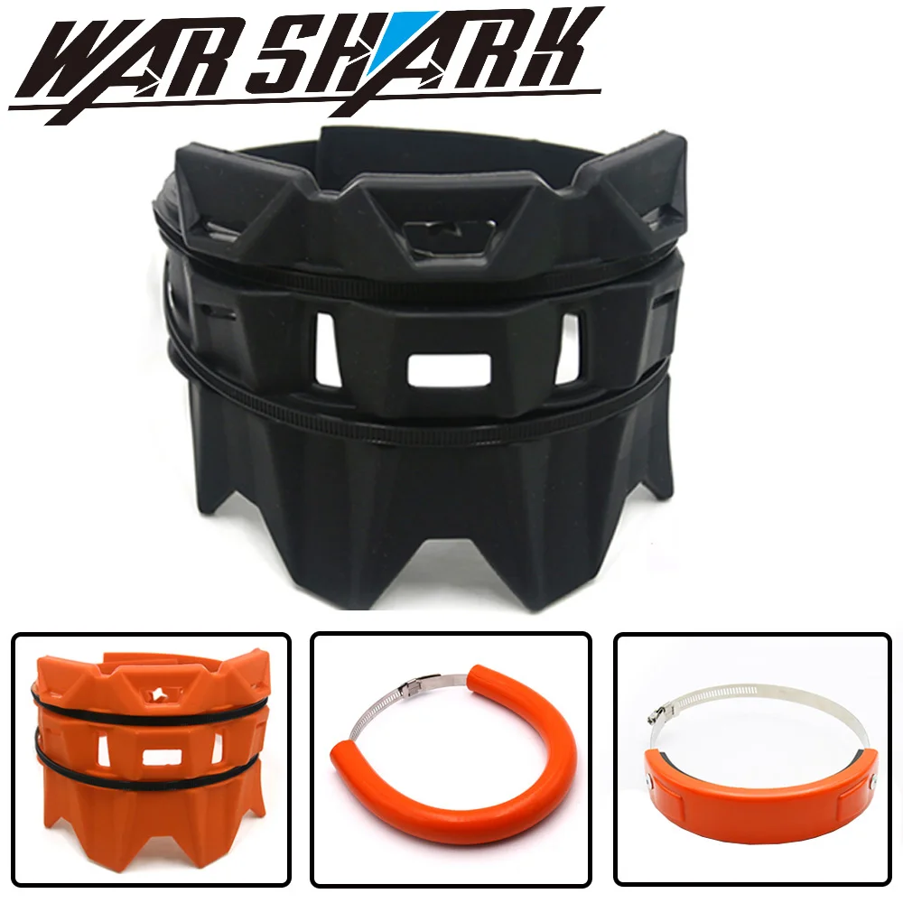 

For KTM EXC-F/EXC/SX-F 450/350/530/525/500 Motorcycle Accessories Silencer/Round Oval Exhaust Protector Can Cover 3 style