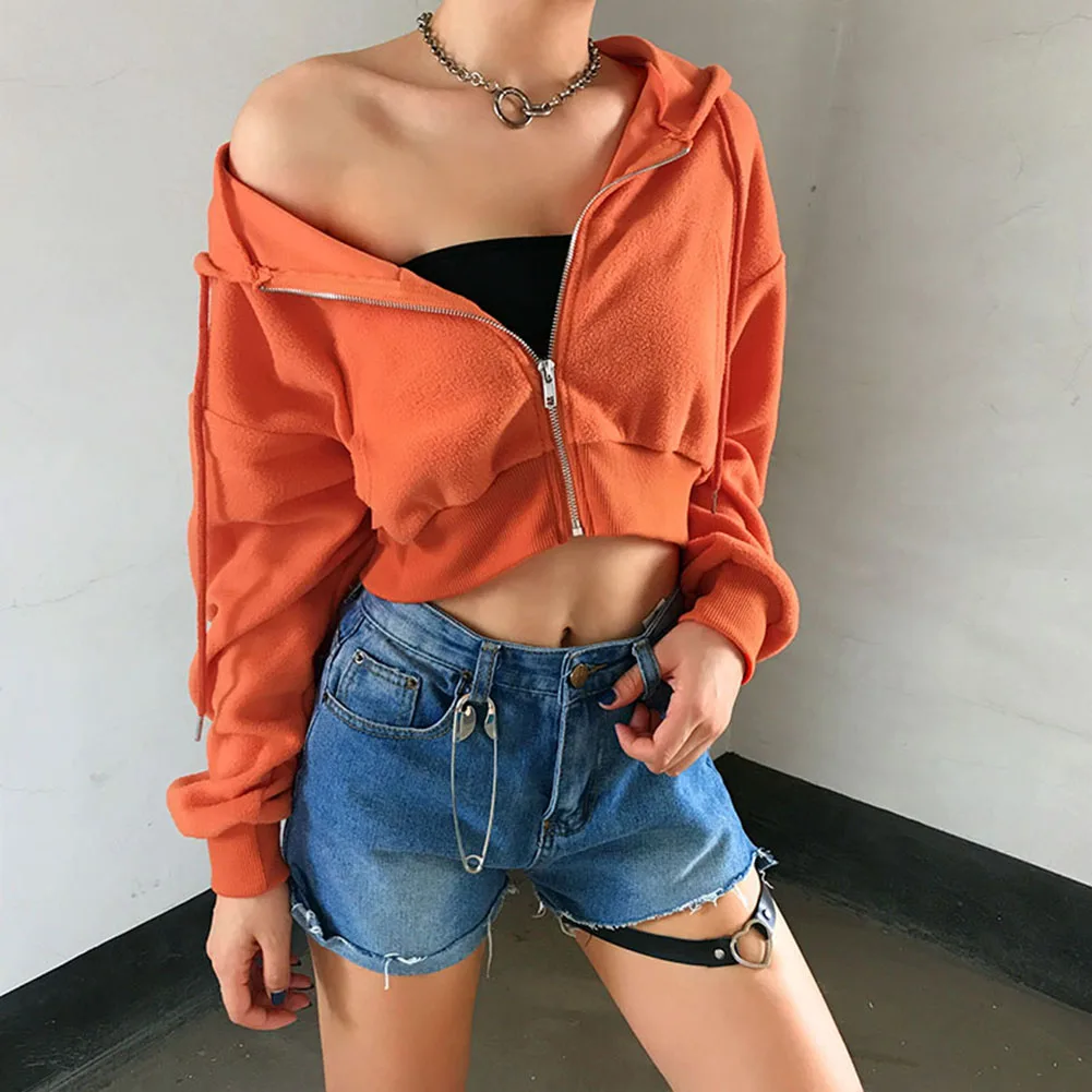 Sudadera Casual Sólida Con Cuello Barco Y Manga Larga Torcida De Mujer - Halara