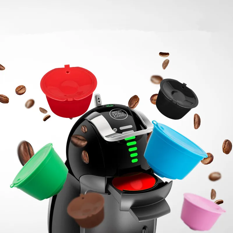 1 шт. новые многоразовые капсулы для кофе dolcegusto Пластиковые Многоразовые