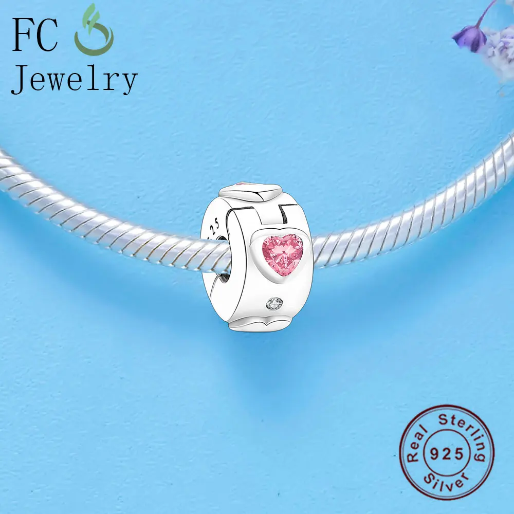 FC Jewelry подходит для оригинального бренда очаровательный браслет серебро 925 пробы