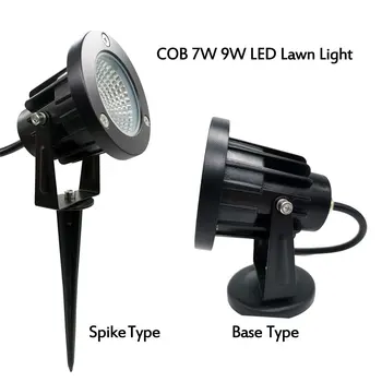 

Low Voltage DC12V 3W 5W 7W 9W COB AC 110V 120V 220V 240V COB LED lawn lamp Spotlight for garden decoration light