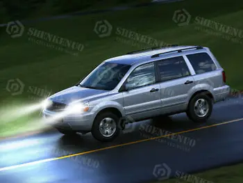 

For HONDA-Pilot 2003-2005-2X 6000K White LED Headlight Bulbs High/Low Beam Fog Lights Fog Lights Led Fog Light Led