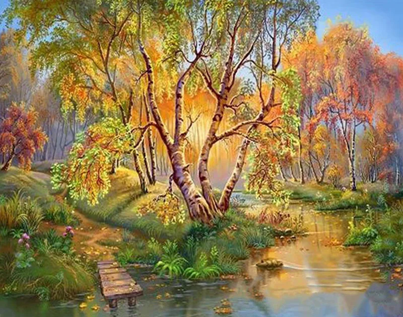 Paintings Paint Numbers Landscapes | Paintings Painting