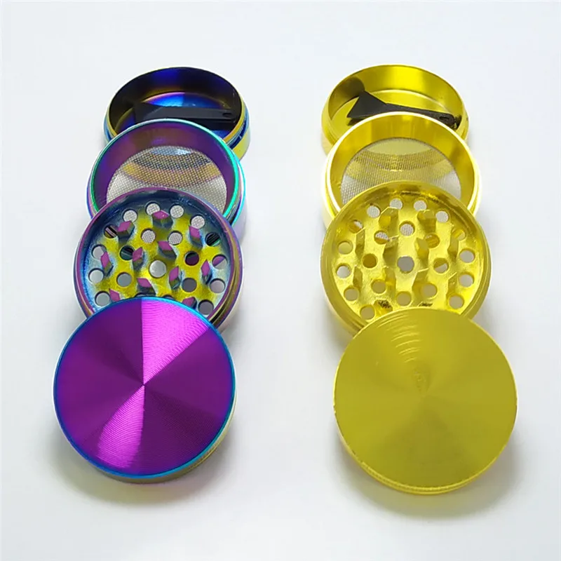 Mini 40mm Grinder Weed Metal 4 Layer Weed Grinder Smoke Accessories 4