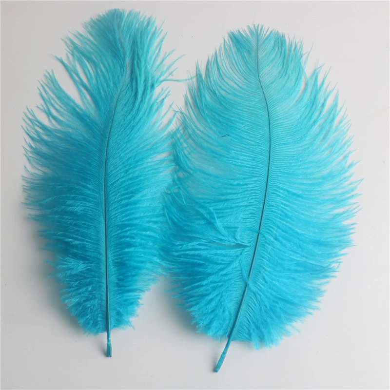 Ostrich Feathers Craft Feathers Natural Feathers 10Pcs/lot Ostrich Feather 6-8 Inch/15-20CM DIY Jewelry Craft Wedding Party Decor Accessories