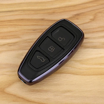 

2019 2020 TPU Car Key Cover Case For FORD C-MAX FOCUS RS ST Fiesta Hatch Case For Keys Holder Shell Protector Car Keychain Fob