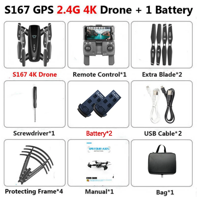 5G Дрон 4K игрушки для детей Квадрокоптер дроны 4K Высокий режим удержания gps дроны автоматическое возвращение HD Профессиональный Дрон камеры - Цвет: WRJ011-9