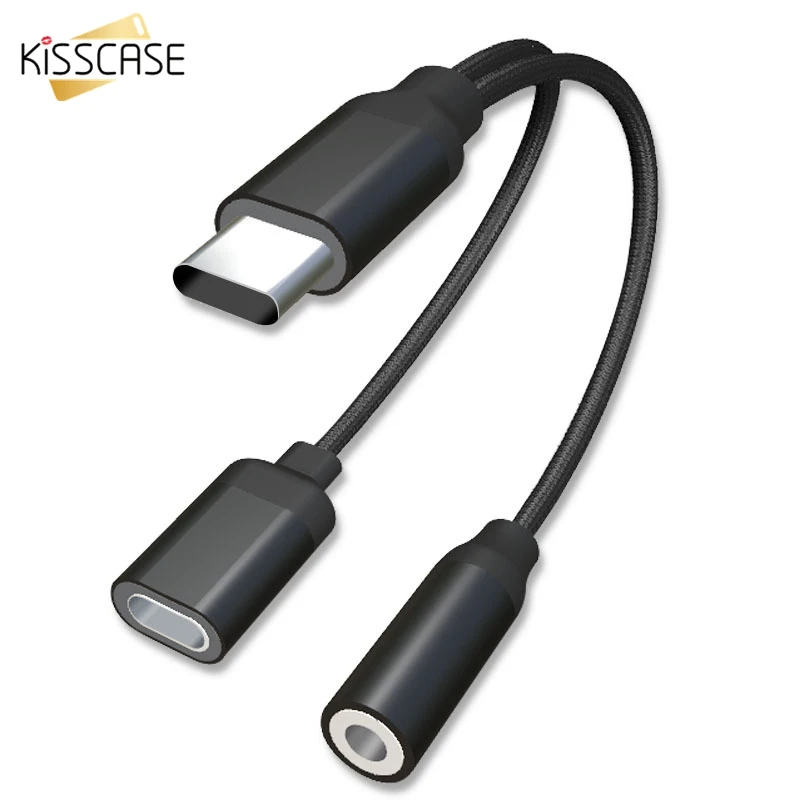 Type C 3 5 мм USB адаптер для зарядки наушников Galaxy Note 10 Plus huawei mate 20 P30 pro Xiaomi Mi 8 9 6 SE AUX