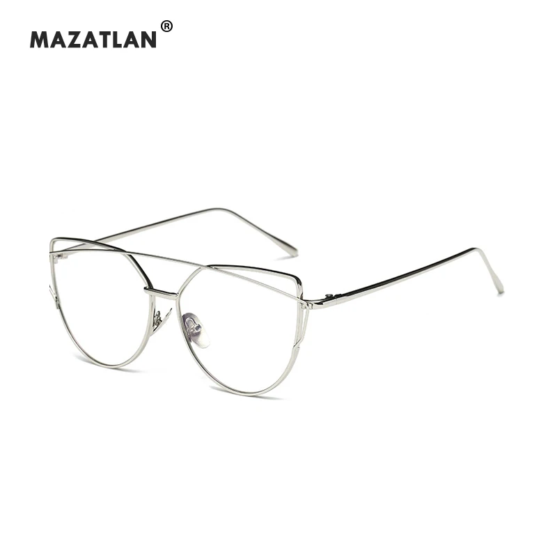 Mazatlan кошачий глаз очки оправа Женские Ретро стили брендовые дизайнерские оптические модные компьютерные очки