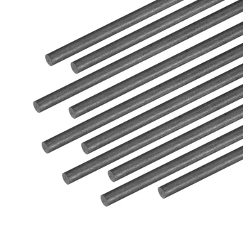 

uxcell 2mm Carbon Fiber Bar For RC Airplane Matte Pole US, 400mm 15.7 inch, 10pcs