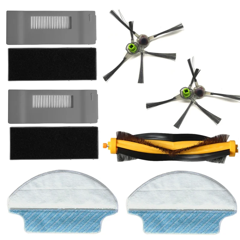 HEPA Filter Main Brush Side Mop Cloth for Ecovacs Deebot DM81 DM85 DT85 DT83 Robot Vacuum Cleaner Spare Parts Accessories | Бытовая