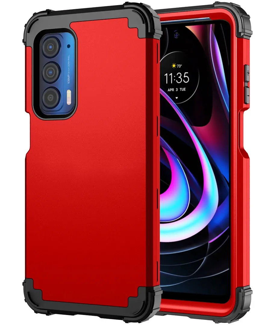 Ultimate Heavy Duty Shockproof Protective Case for Motorola Edge 5G UW, 2021