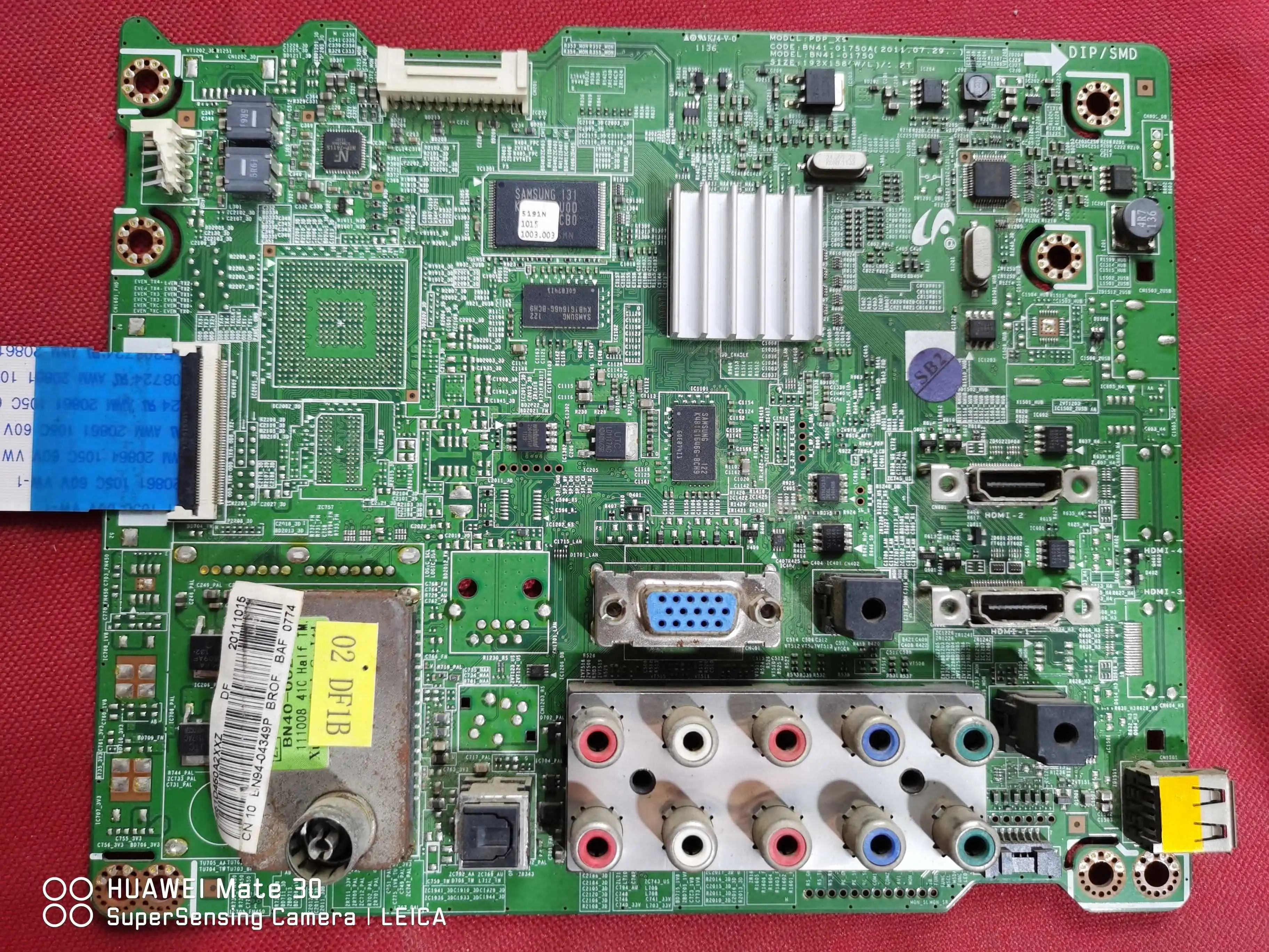 Original Plasma Tv Samsung Ps51d450a2 Motherboard Bn4101750a Screen